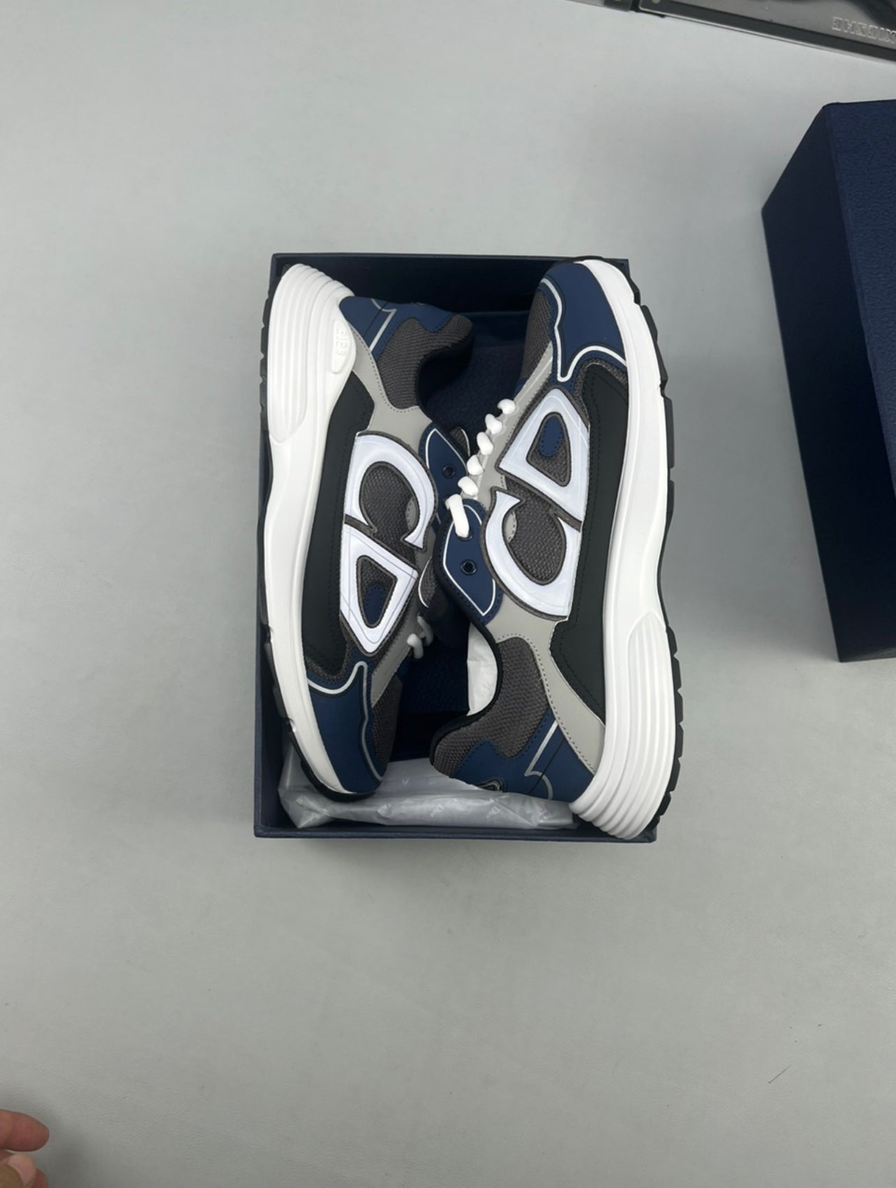 DIOR B30 SNEAKERS NAVY